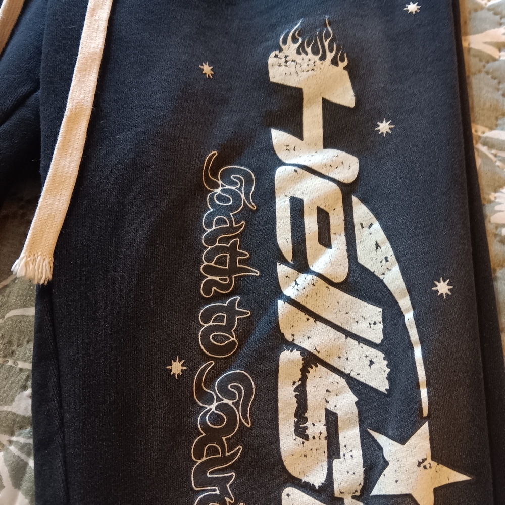 Hellstar Black Graphic Sweatpants - Picture 3 of 6